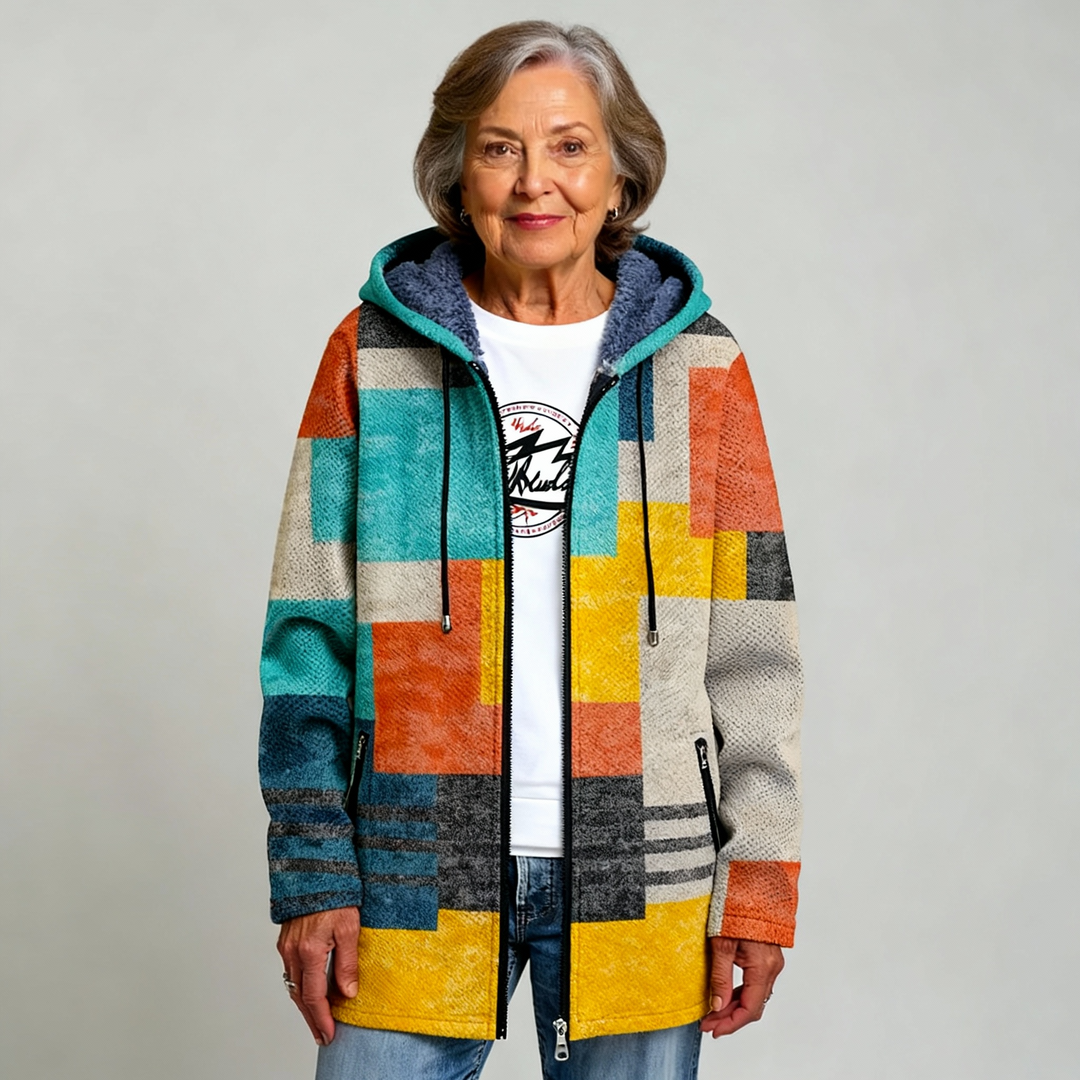 DELILAH | LUXURIOUS CARDIGAN WITH ARTISTIC INSPIRATION