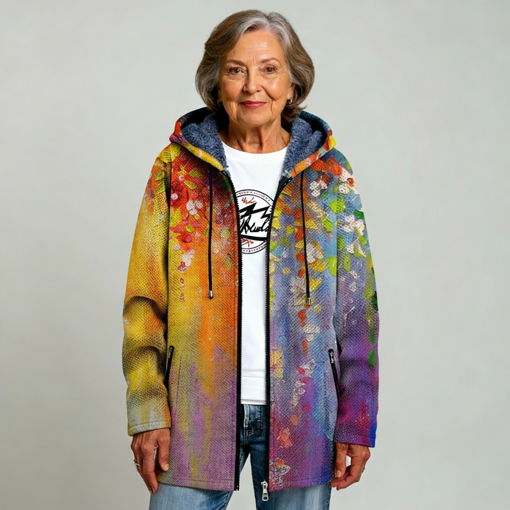 JINDALEE | LUXURIOUS CARDIGAN WITH ARTISTIC INSPIRATION