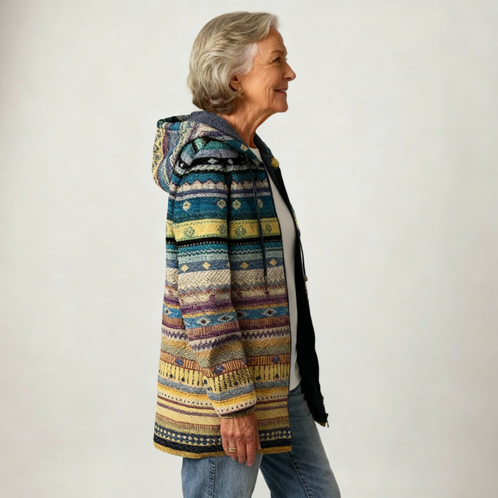 ANNET | LUXURIOUS CARDIGAN INSPIRED BY ART