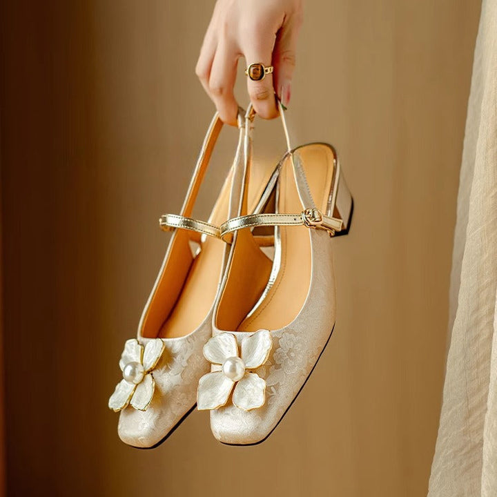 Eloise Elegant Slingback Pumps