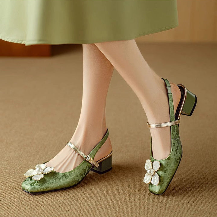 Eloise Elegant Slingback Pumps