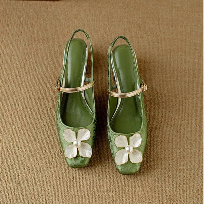 Eloise Elegant Slingback Pumps