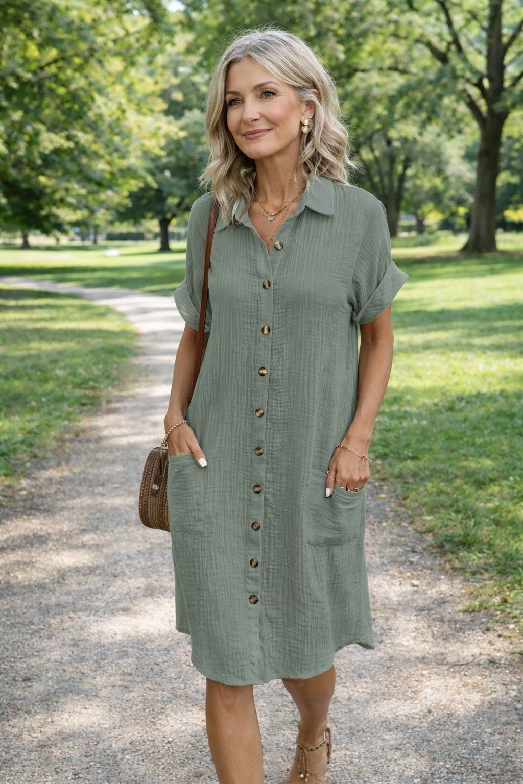 Elodie   | Elegant Shirt Dress