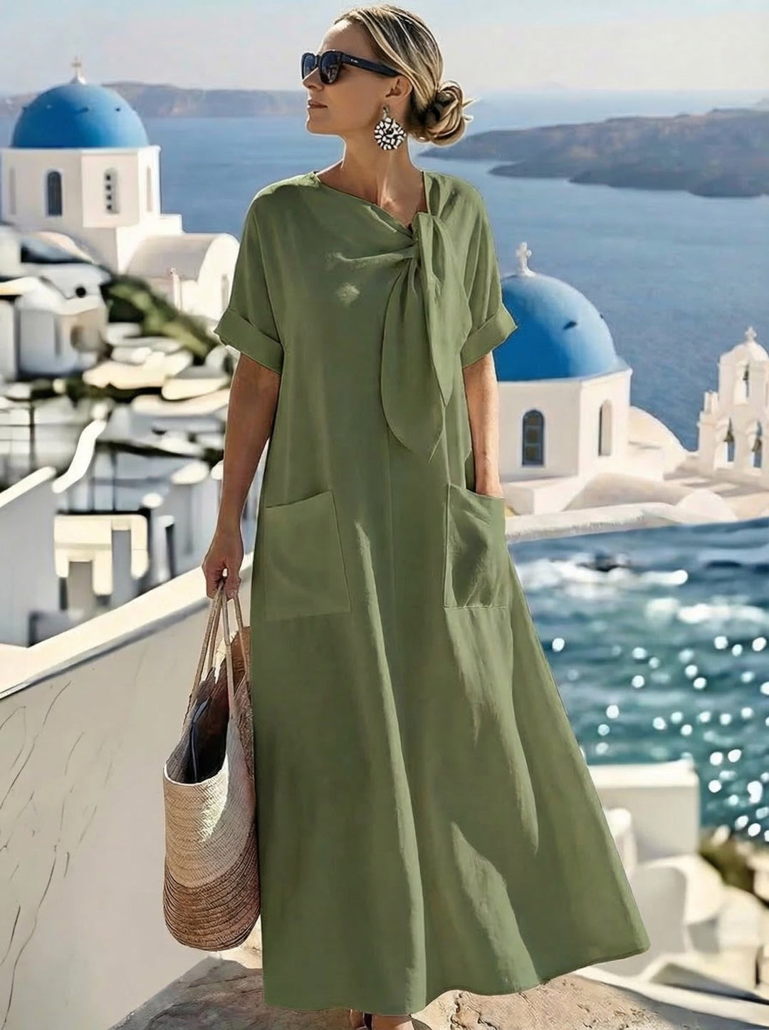 Claire™ Elegant Dress with Pockets