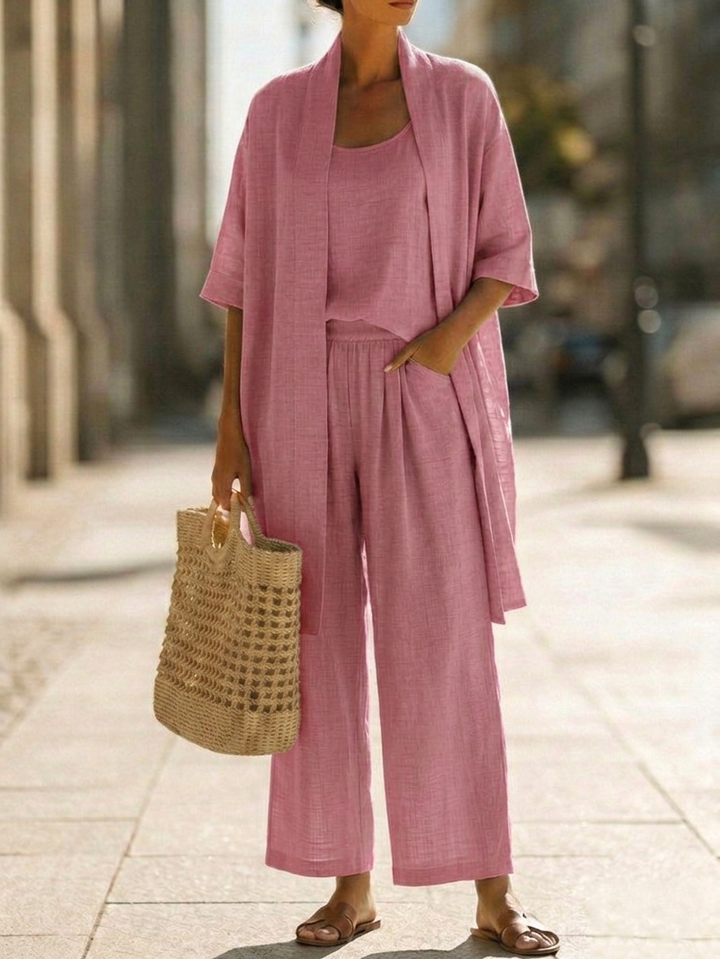 Isa | Effortless Three-Piece Set