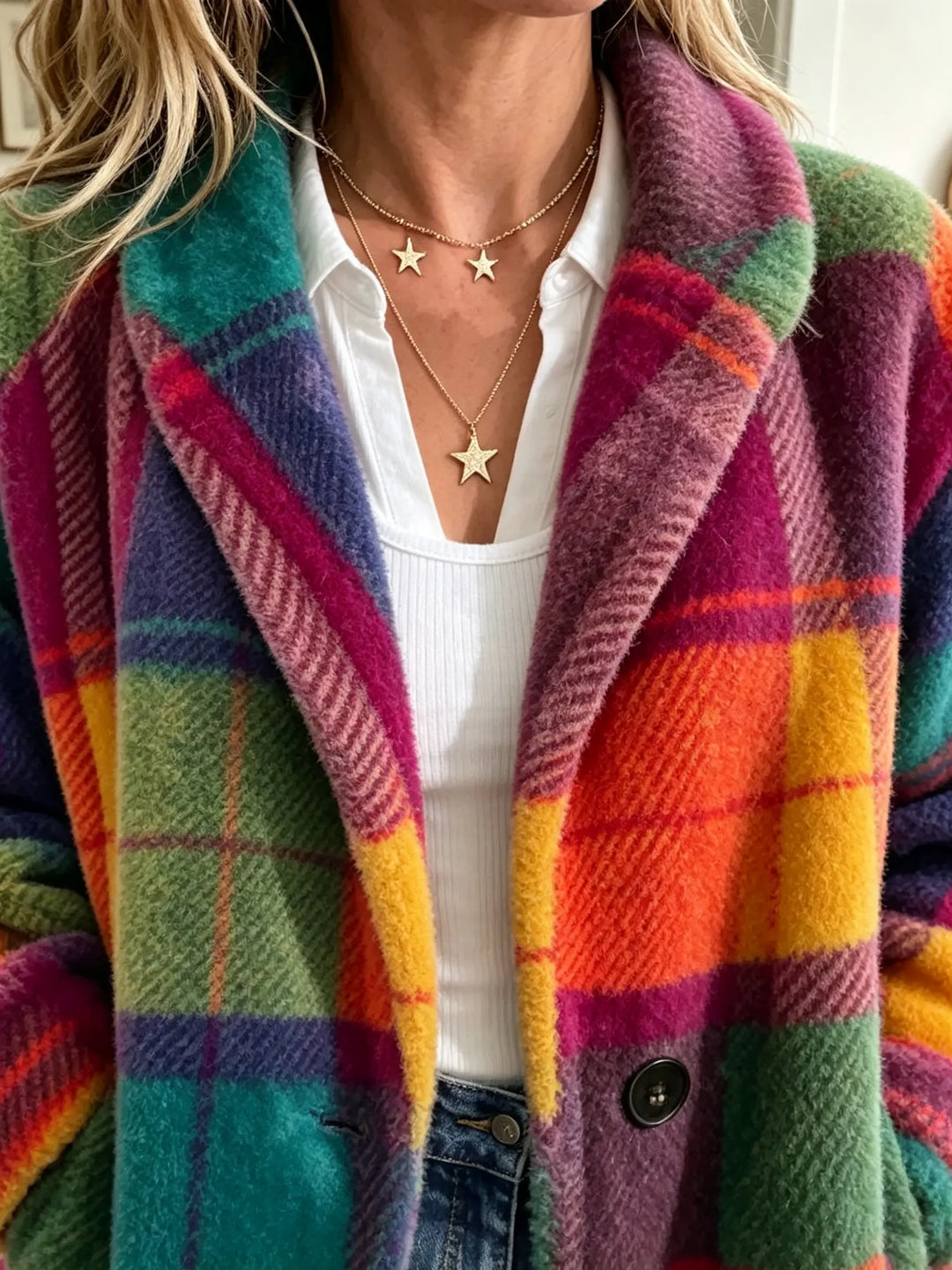 Jesslyn | Checkered Jacket