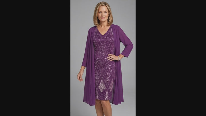 Kalie™ Elegant two-piece Dress