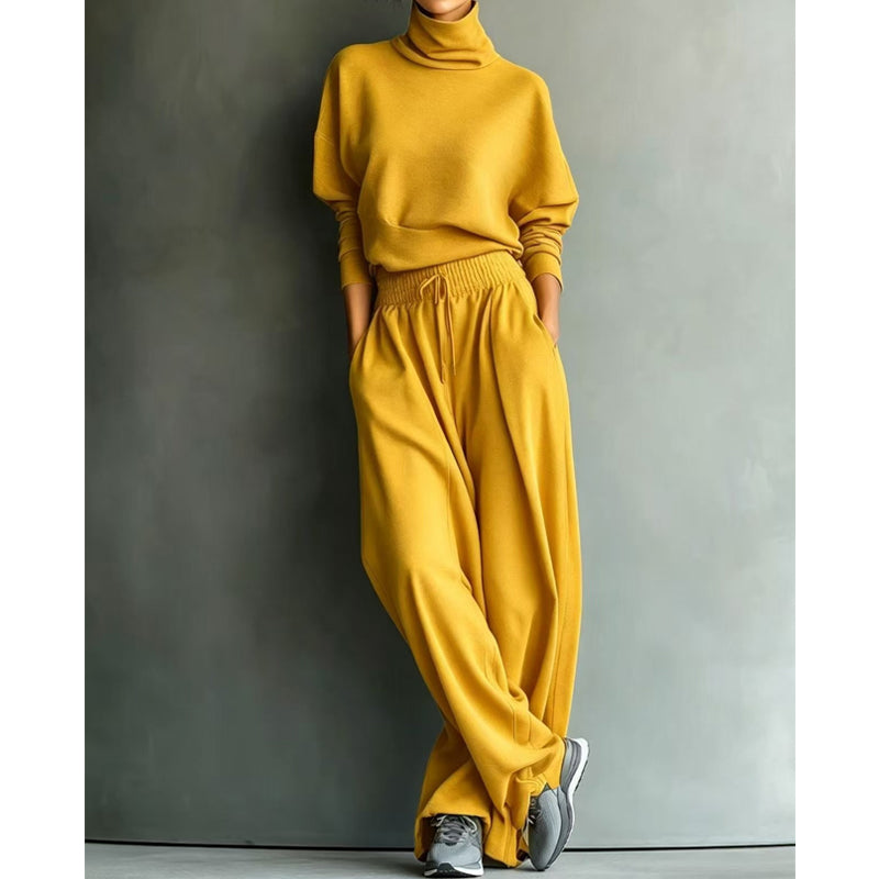 Dolores™ Turtleneck Wide-Leg Two-Piece Set