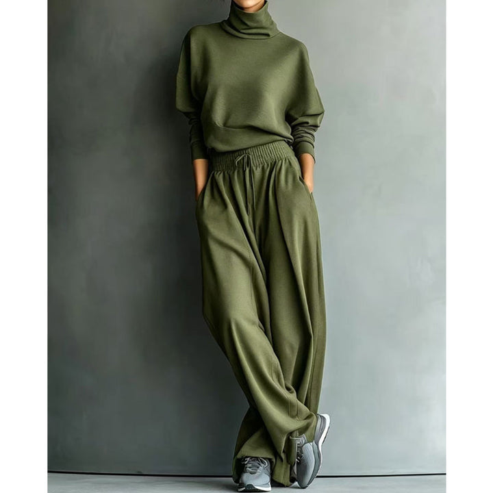 Dolores™ Turtleneck Wide-Leg Two-Piece Set