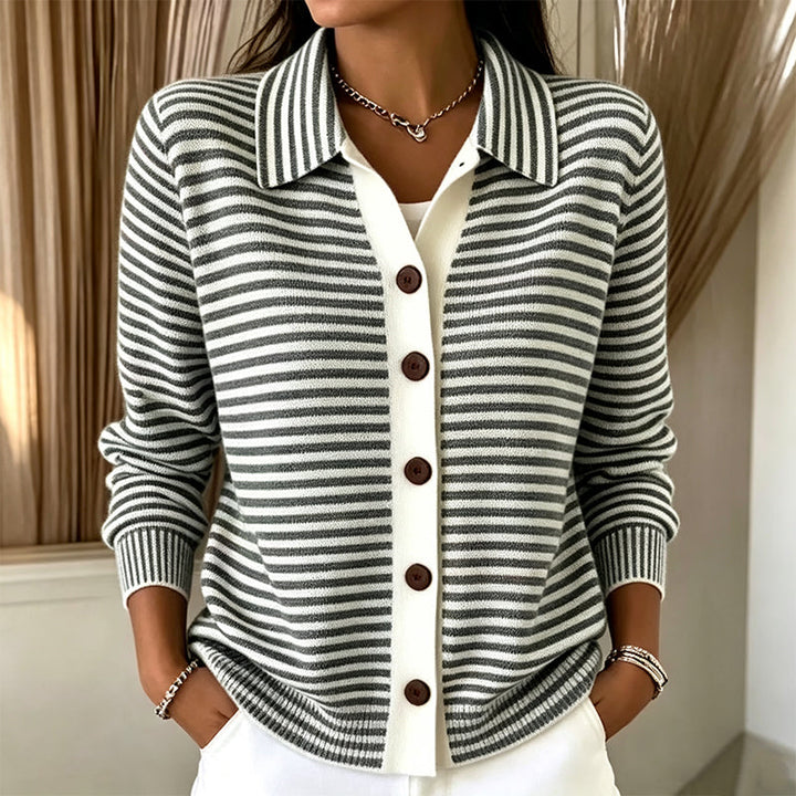 Wren™ | Striped Knit Cardigan