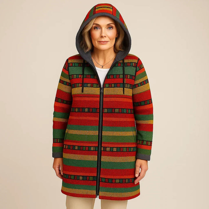ILUKA | LUXURIOUS CARDIGAN WITH ARTISTIC INSPIRATION