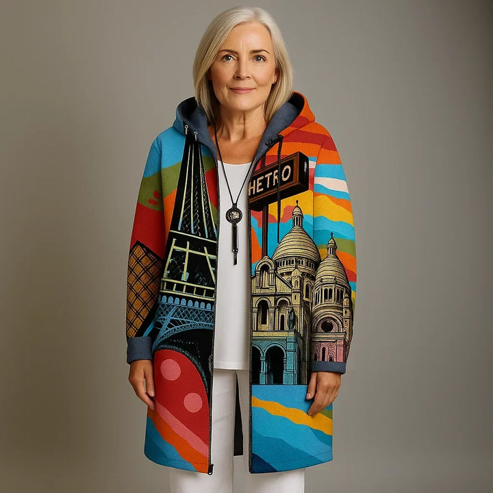 MARLEE | LUXURIOUS CARDIGAN WITH ARTISTIC INSPIRATION