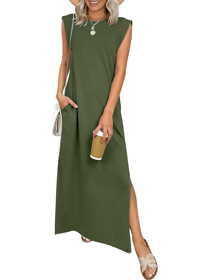 Rita | Sleeveless Maxi Dress