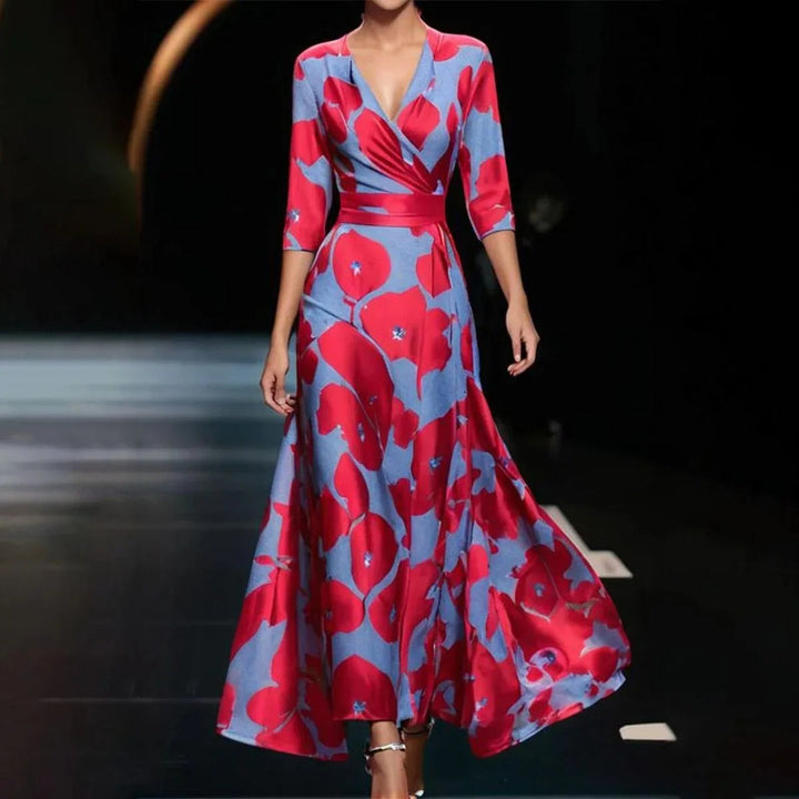 Ysa | Chic Dress with Floral Print