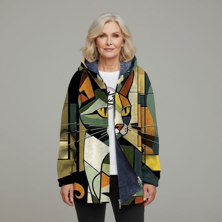 LOWANNA | LUXURIOUS CARDIGAN WITH ARTISTIC INSPIRATION