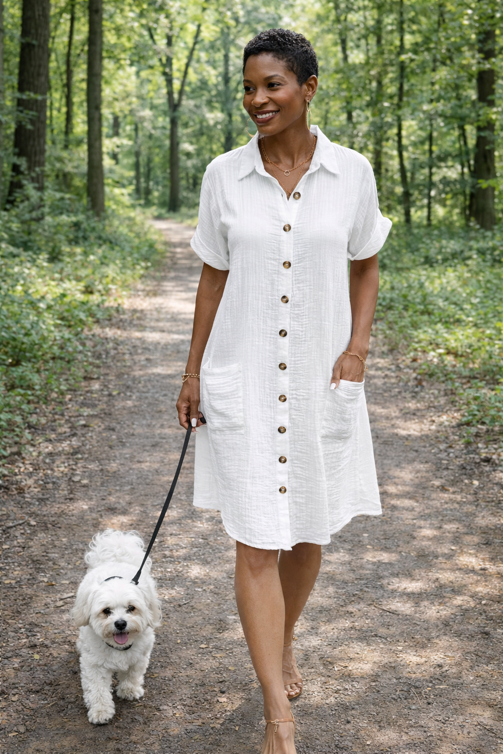 Elodie   | Elegant Shirt Dress