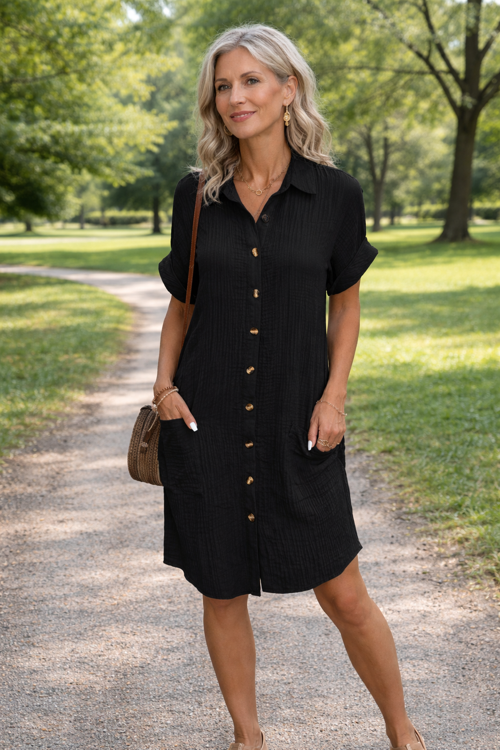 Elodie   | Elegant Shirt Dress